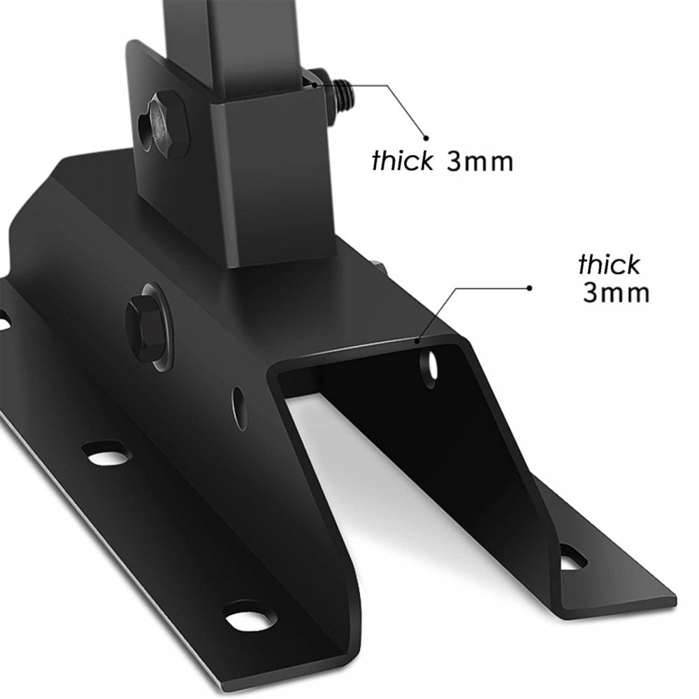 Pair of Adjustable Speaker Wall Stand Brackets
