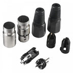3 Pin XLR Female Socket and Male Plug Set