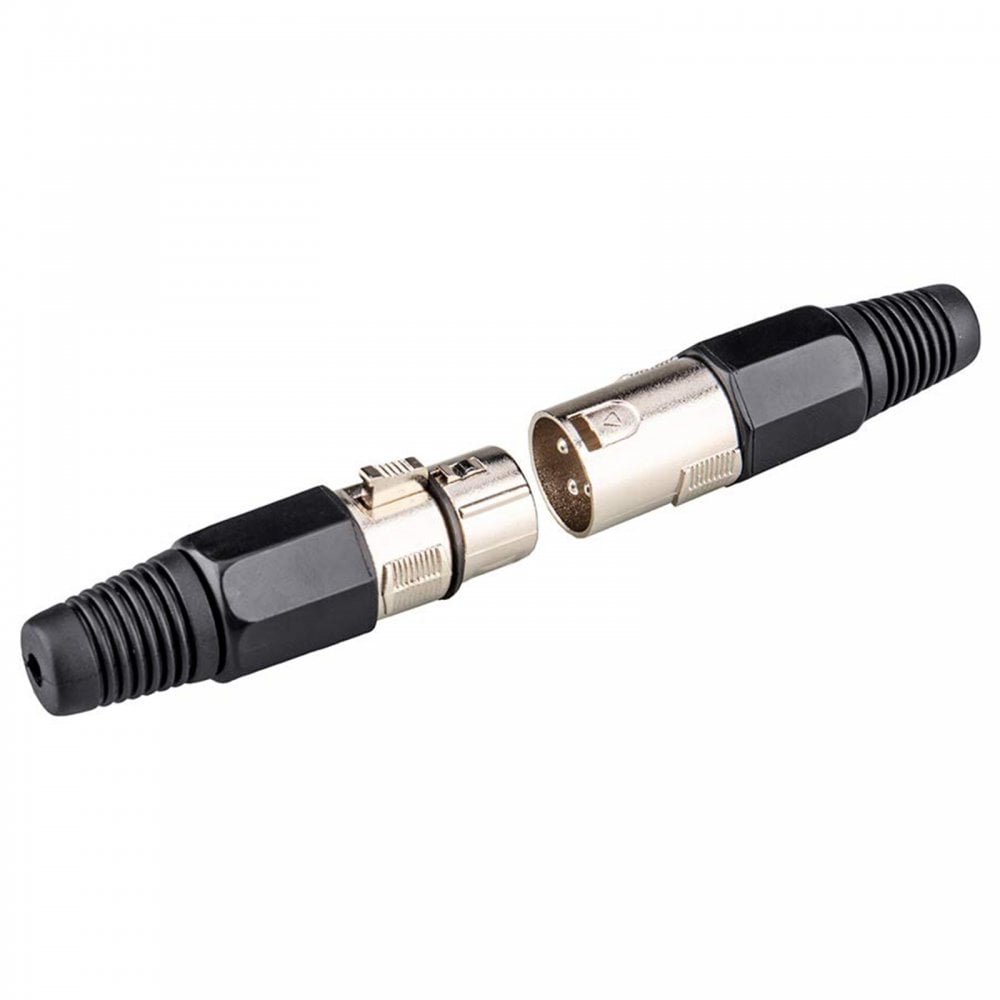 3 Pin XLR Female Socket and Male Plug Set