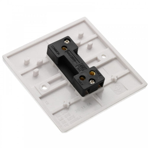 1 Way Single Gang Light Switch 6A