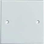 Set of 4 Single Blanking Plates in White