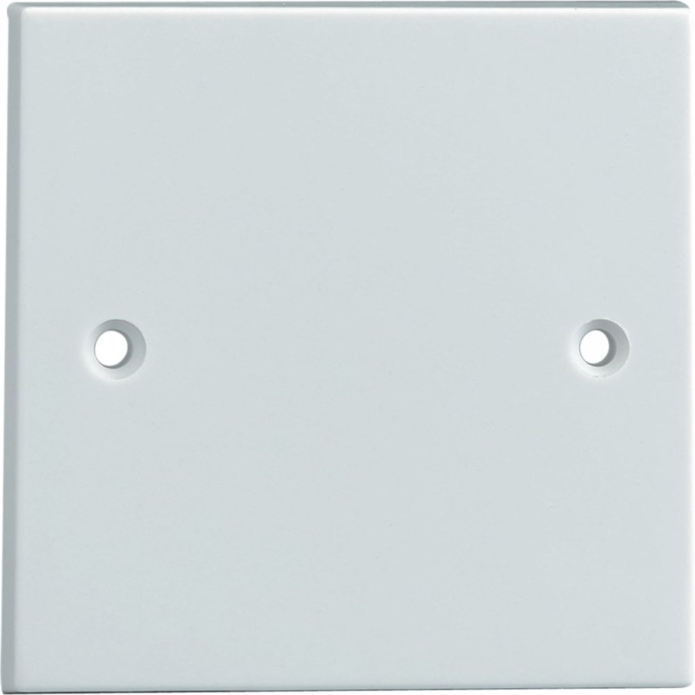 Set of 4 Single Blanking Plates in White