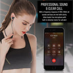 Neckband Bluetooth Earphones with Vibration