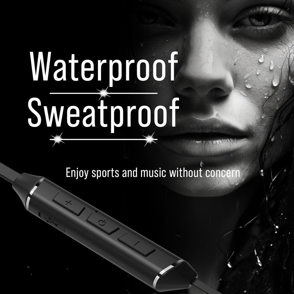 Neckband Bluetooth Earphones with Vibration