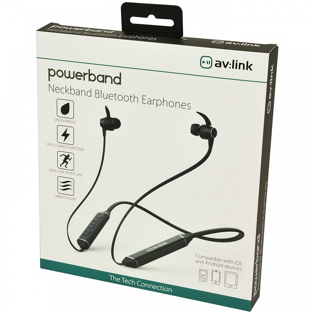 Neckband Bluetooth Earphones with Vibration