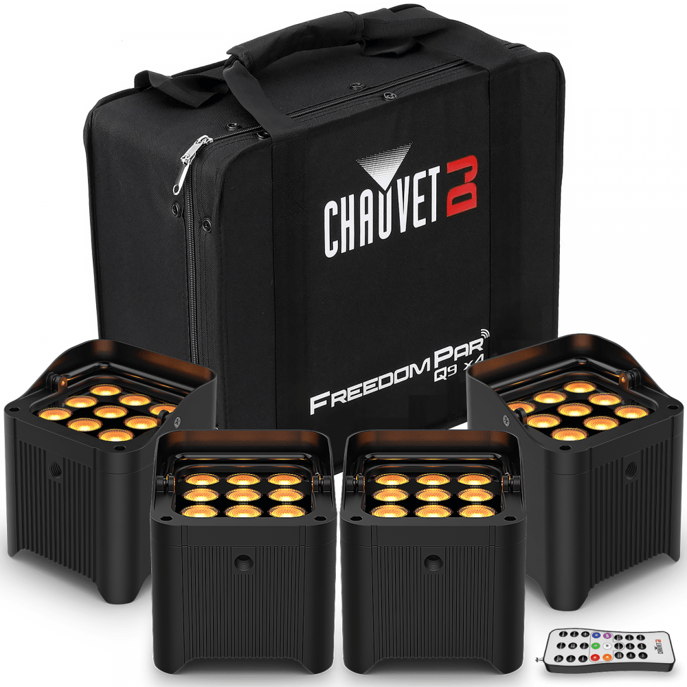 Freedom Par Q9 X4 True Wireless Uplighter