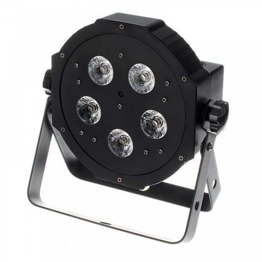 Mega HEX Par Six Colour LED Can 8pc Pack