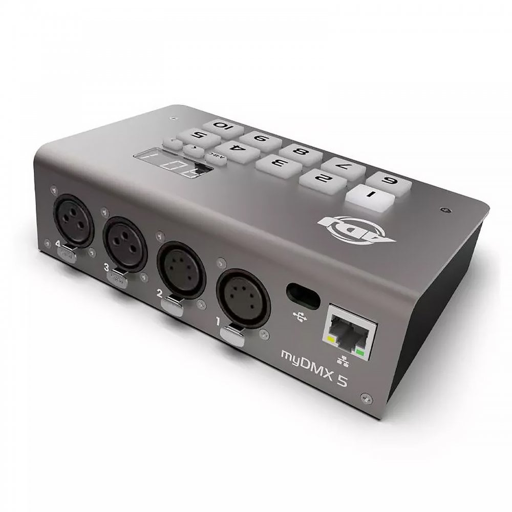 MyDMX5 Lighting Control Software USBC-DMX Interface