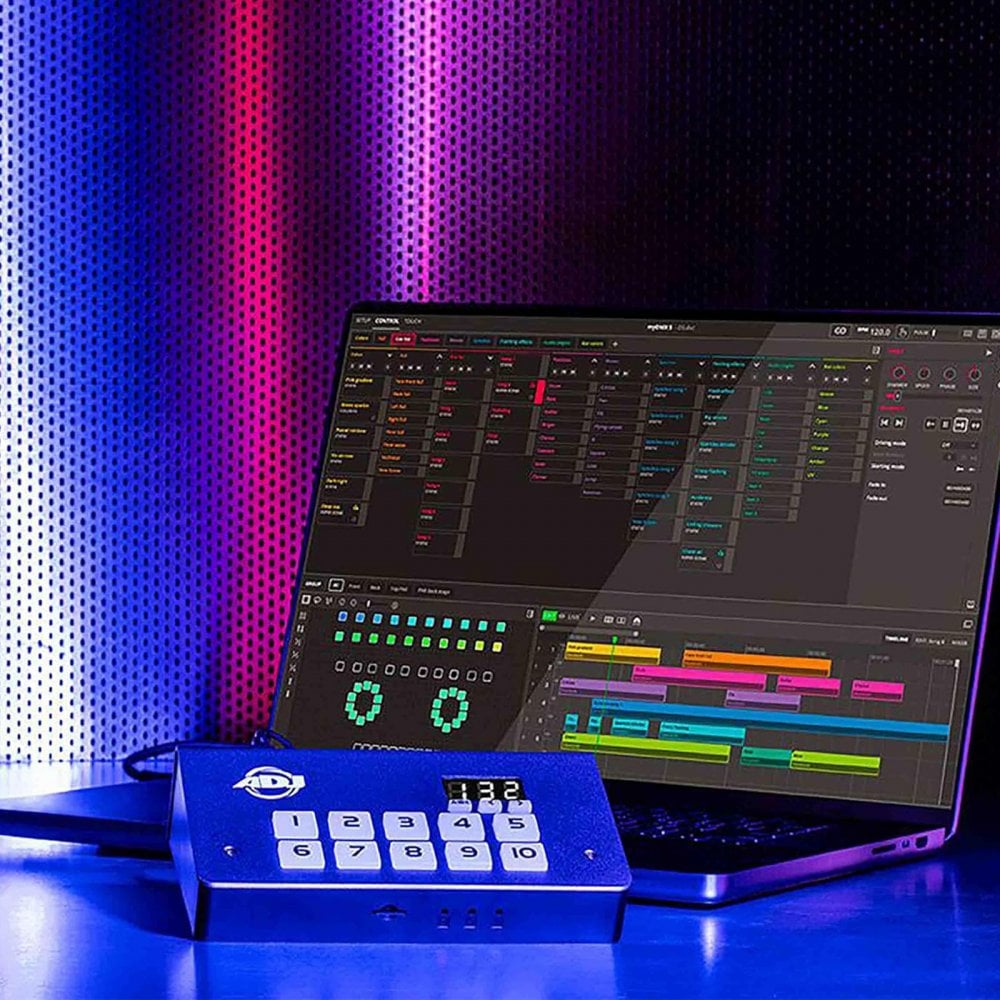 MyDMX5 Lighting Control Software USBC-DMX Interface