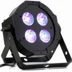 4pc Mega HEX L Par Six Colour LED Can 4 x 20w Kit