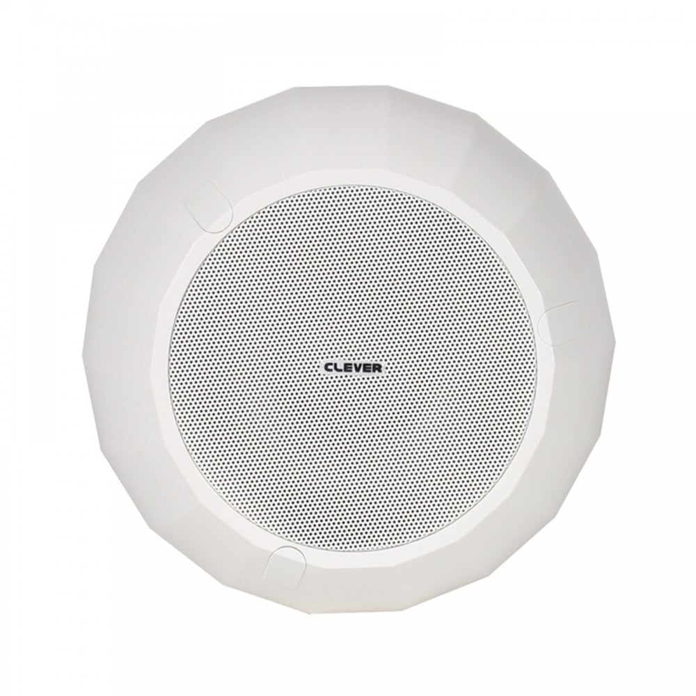 White 100v Line Pendant Speaker