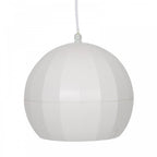 White 100v Line Pendant Speaker