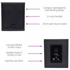 CASA Passive Bass Speaker 10" 300w