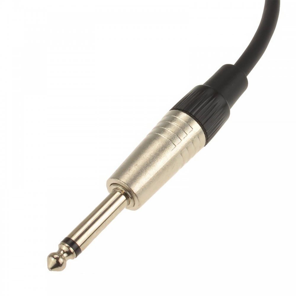 Classic Audio Lead 6.3mm Mono Jack - 2 RCA Plugs 3.0m