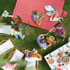 Fleece Picnic Blanket Waterproof Backing 150cm x 200cm