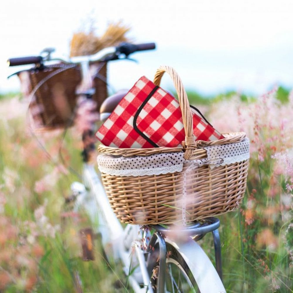 Fleece Picnic Blanket Waterproof Backing 130cm x 150cm