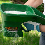 Adjustable Handheld Seed and Salt Spreader