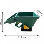 Adjustable Handheld Seed and Salt Spreader