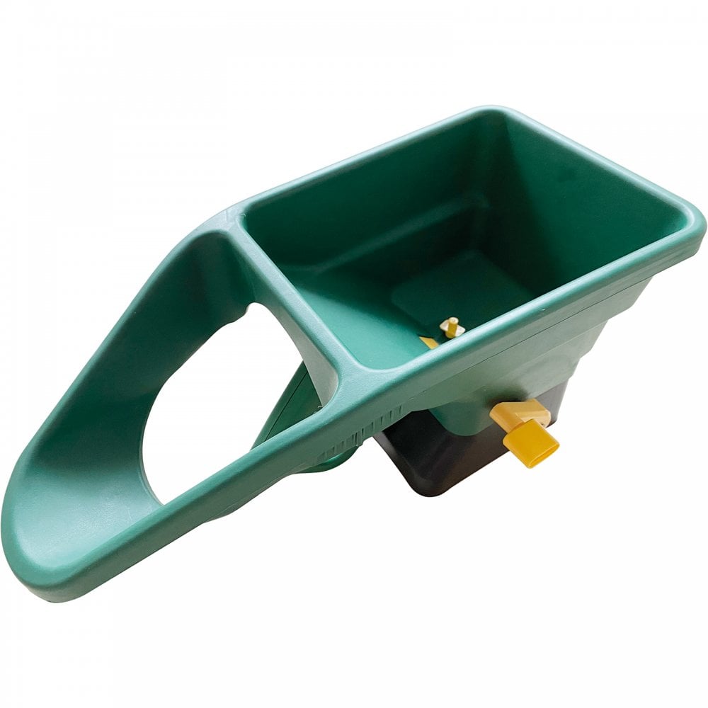 Adjustable Handheld Seed and Salt Spreader