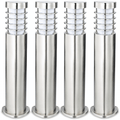 Stainless Steel Garden Post Set Interchangeable Bulb