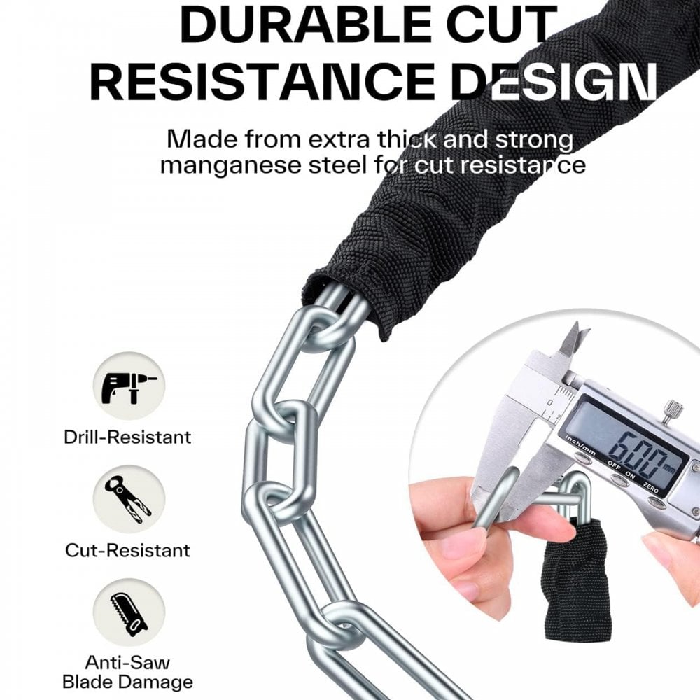 800mm Long Anti-theft Heavy Duty Chain Lock