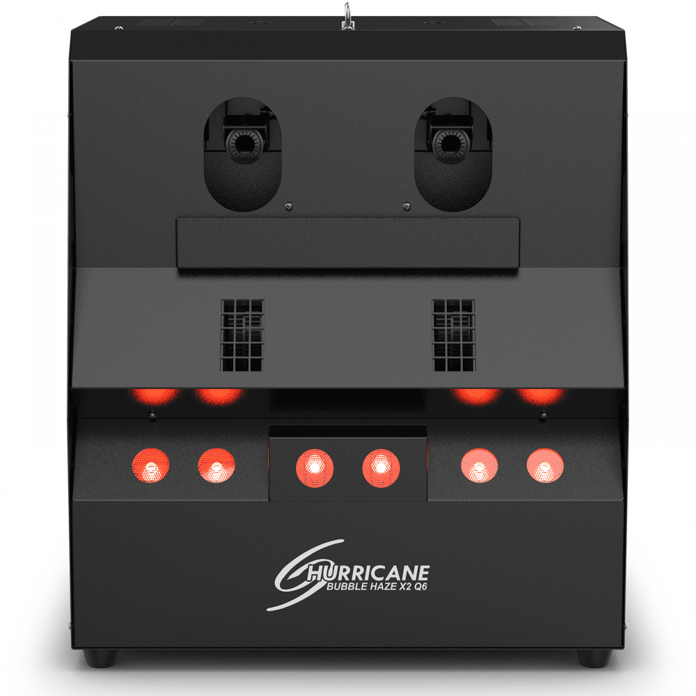 Chauvet Hurricane Bubble Haze X2 Q6 Machine