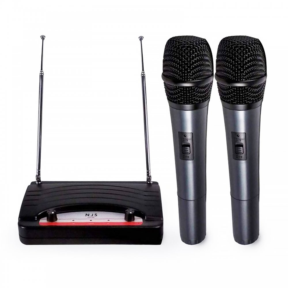 NJS240 VHF Wireless Radio Microphone System 173.8 / 174.5
