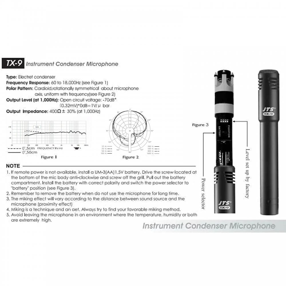 Lead Vocal Performance Dynamic Cardioid Microphone Inc. Case