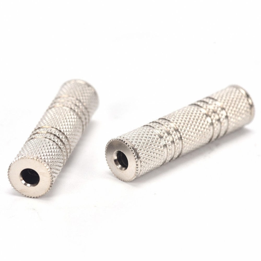 3.5mm Mono Jack Socket To Socket Adapter Coupler