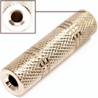 3.5mm Mono Jack Socket To Socket Adapter Coupler