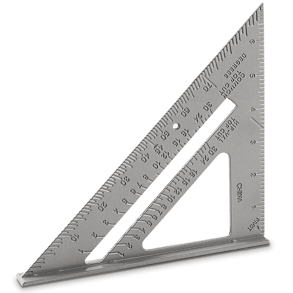 Aluminium Site Square 7 Inch Angle Cut