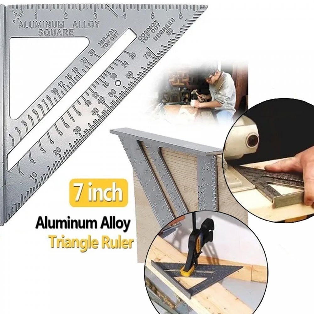 Aluminium Site Square 7 Inch Angle Cut