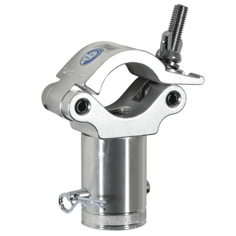 Half Coupler With Conical Receiver Silver 5034-1PL M12