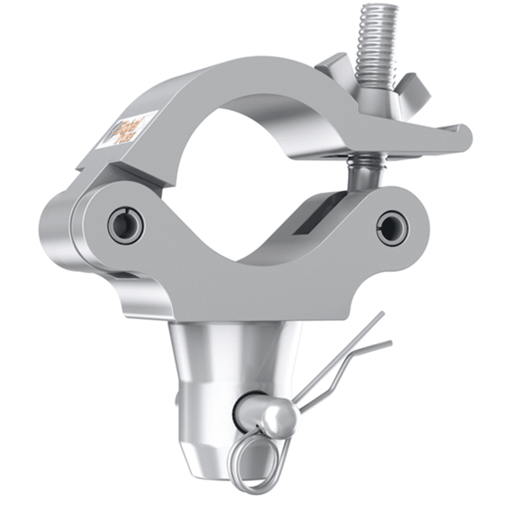 Half Coupler With Half Conical Insert Silver 48-51