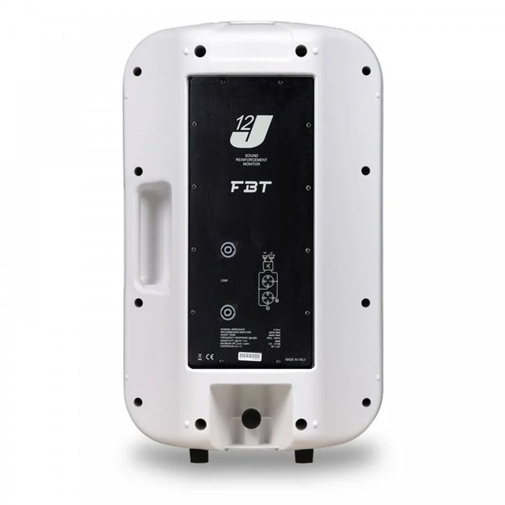 J Series J12 12" White Passive Speaker 2-Way 600W Cabinet