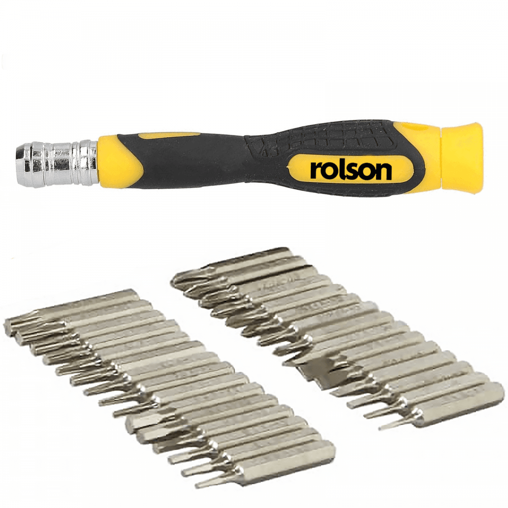 31 Piece Precision Screwdriver Set Including Clip Lock Case