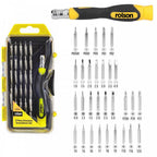 31 Piece Precision Screwdriver Set Including Clip Lock Case