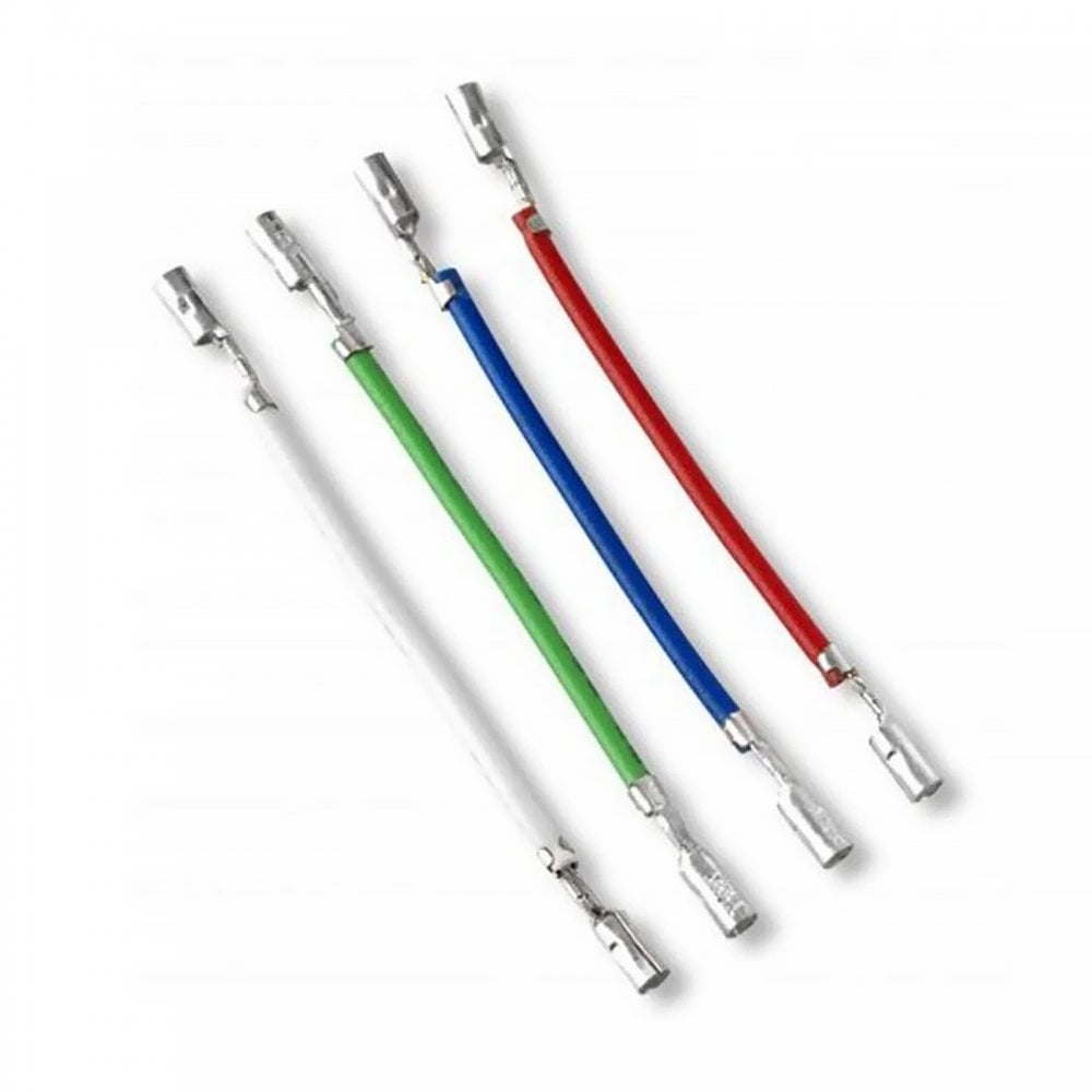 Standard Headshell For Most DJ Turntables 4 Pin Twist lock inc Leads
