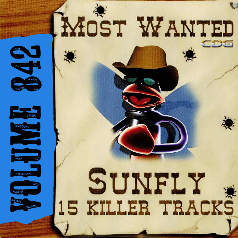 Karaoke CDG Most Wanted 842 Issue CD+G Disc