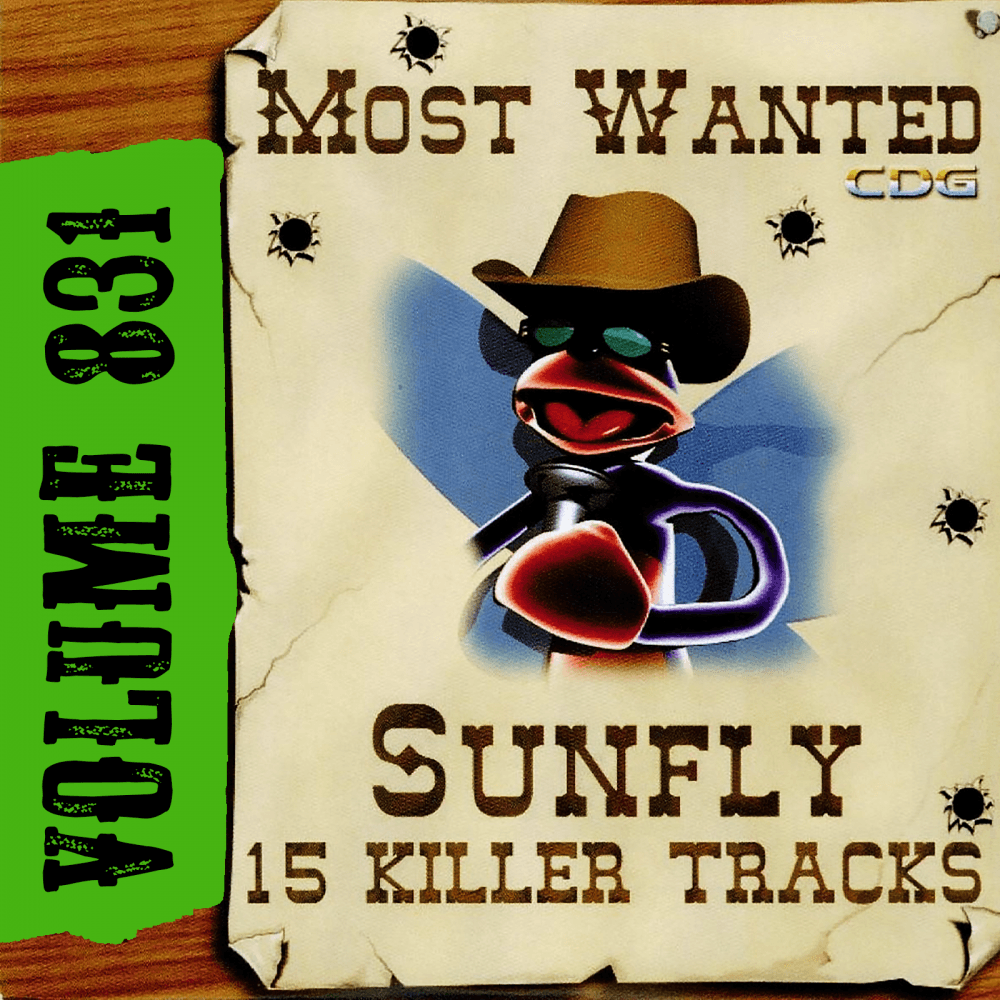 Karaoke CDG Most Wanted 831 Issue CD+G Disc