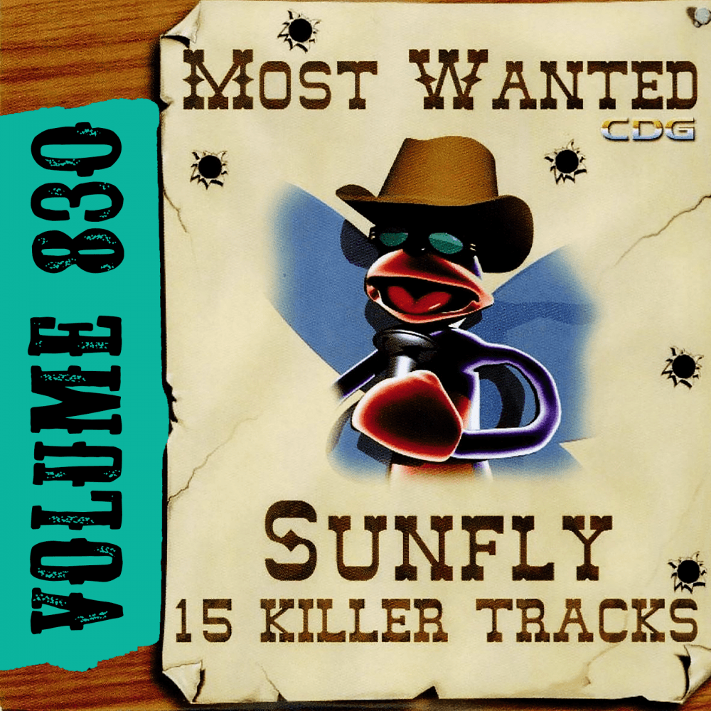 Karaoke CDG Most Wanted 830 Issue CD+G Disc