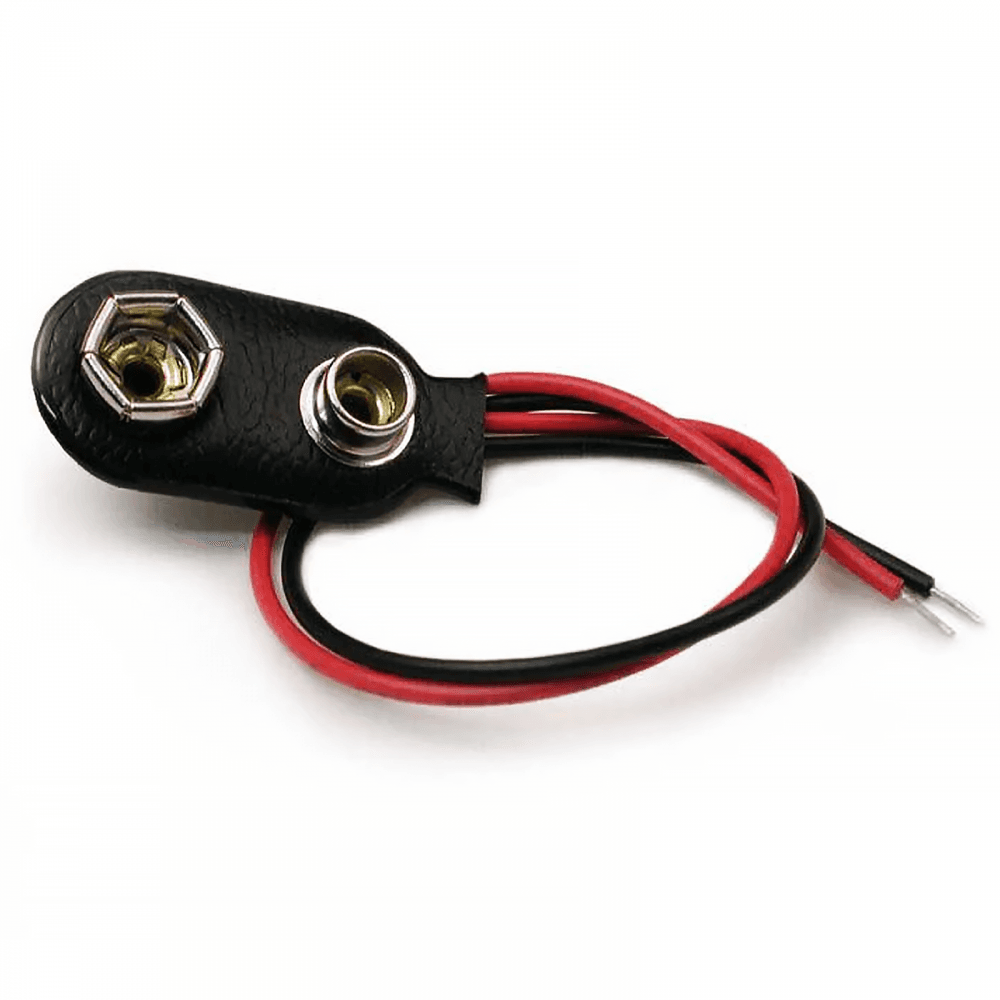 Battery Snap for PP3 Batteries 9v Battery Connector