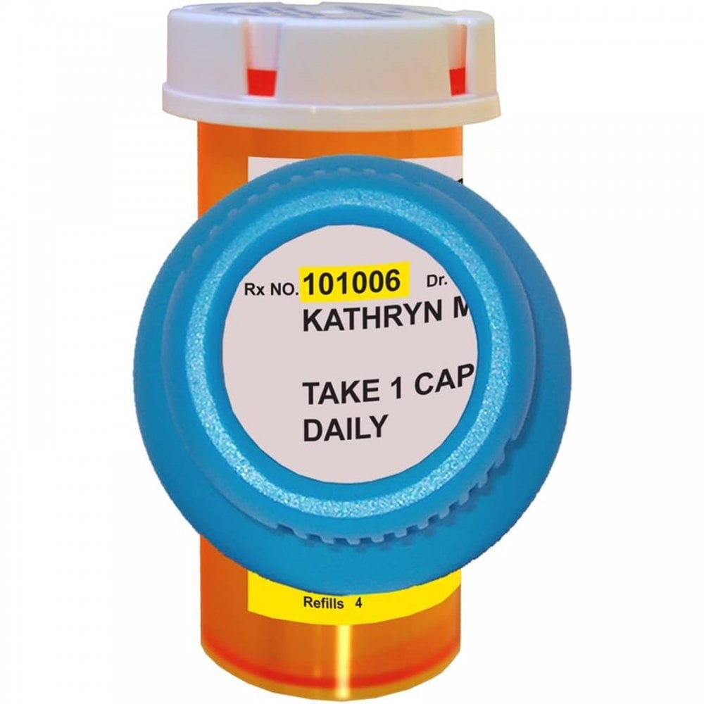 Pair Of Handy Pill Medicine Bottle Opener with 4x Magnifier