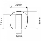 Foam Microphone Windshield 10mm Opening