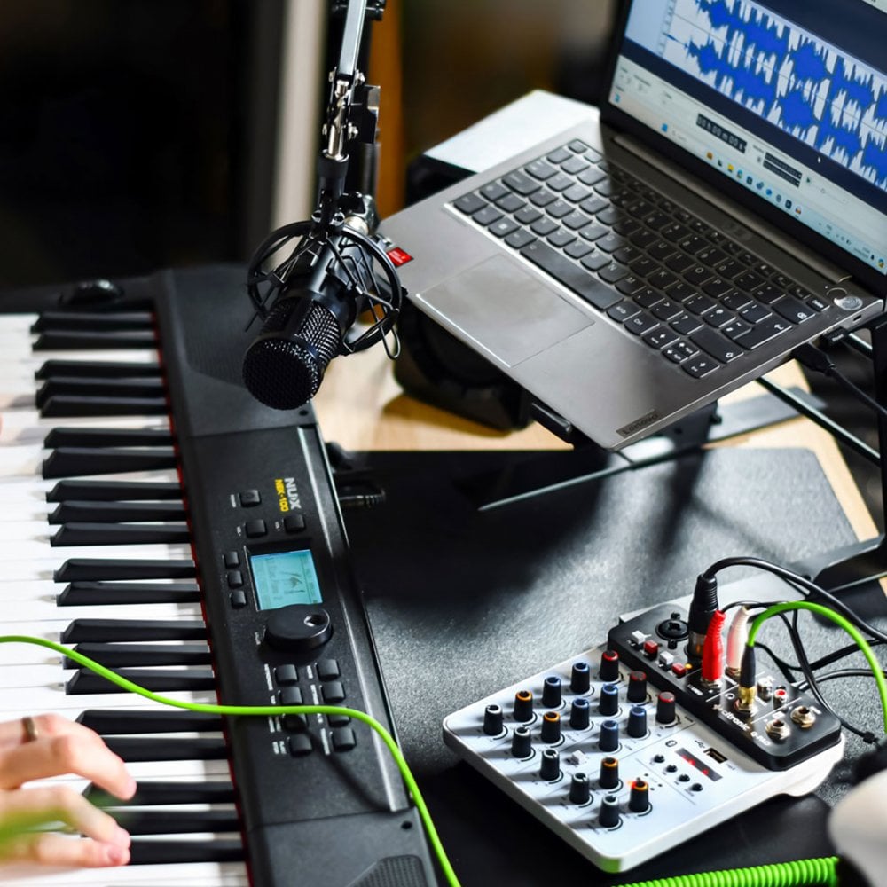 Q-PAD Mini Mixer USB, Bluetooth & Audio Interface