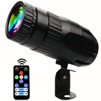 10W LED RGBW Spot Light Pinspot inc Remote