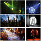 10W LED RGBW Spot Light Pinspot inc Remote