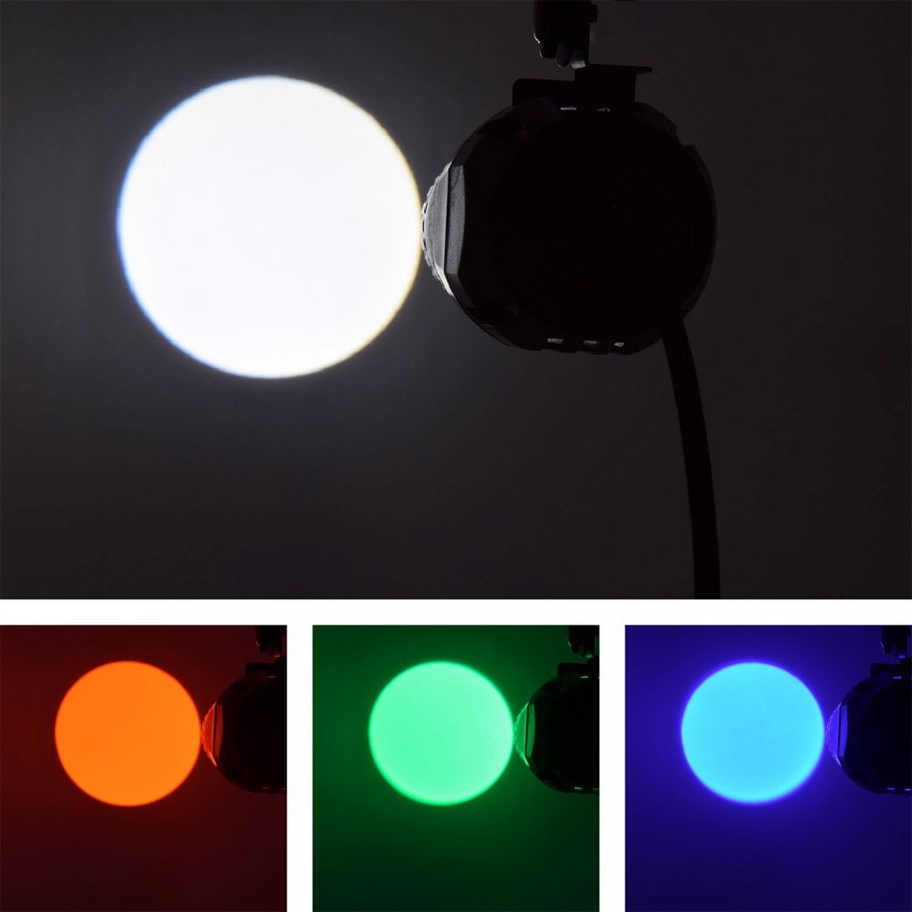 10W LED RGBW Spot Light Pinspot inc Remote