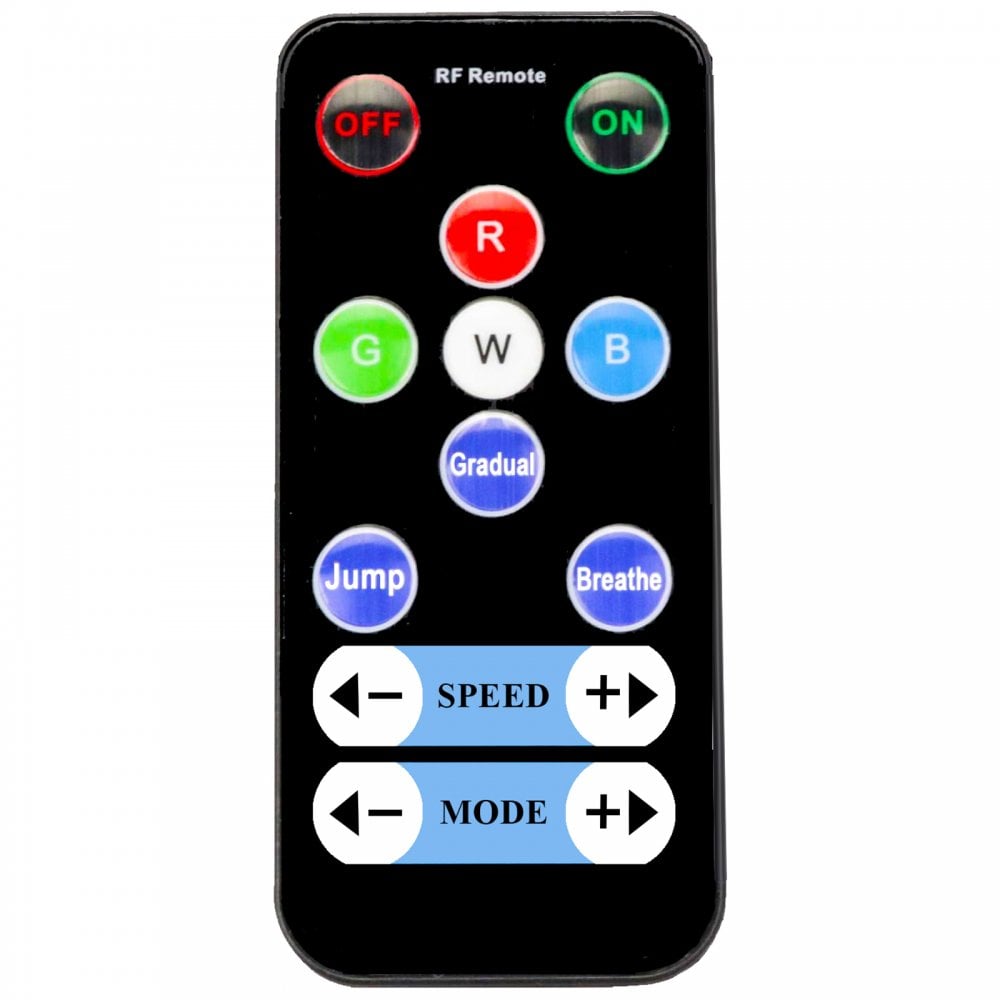 10W LED RGBW Spot Light Pinspot inc Remote