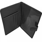 Black Passport Holder and Wallet for Cash and Cards
